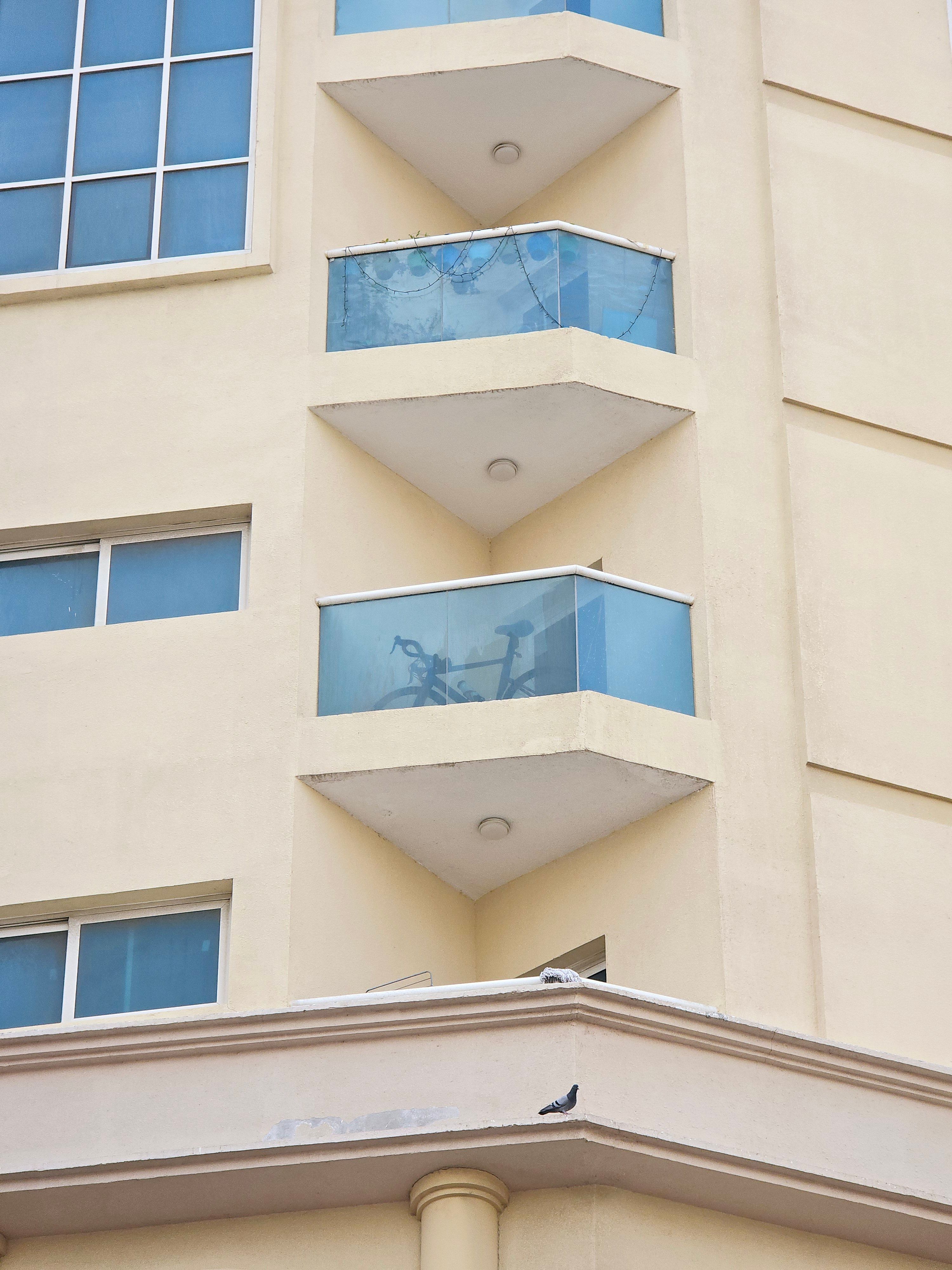 Detail of Modern Apartment with Balconies · Free Stock Photo