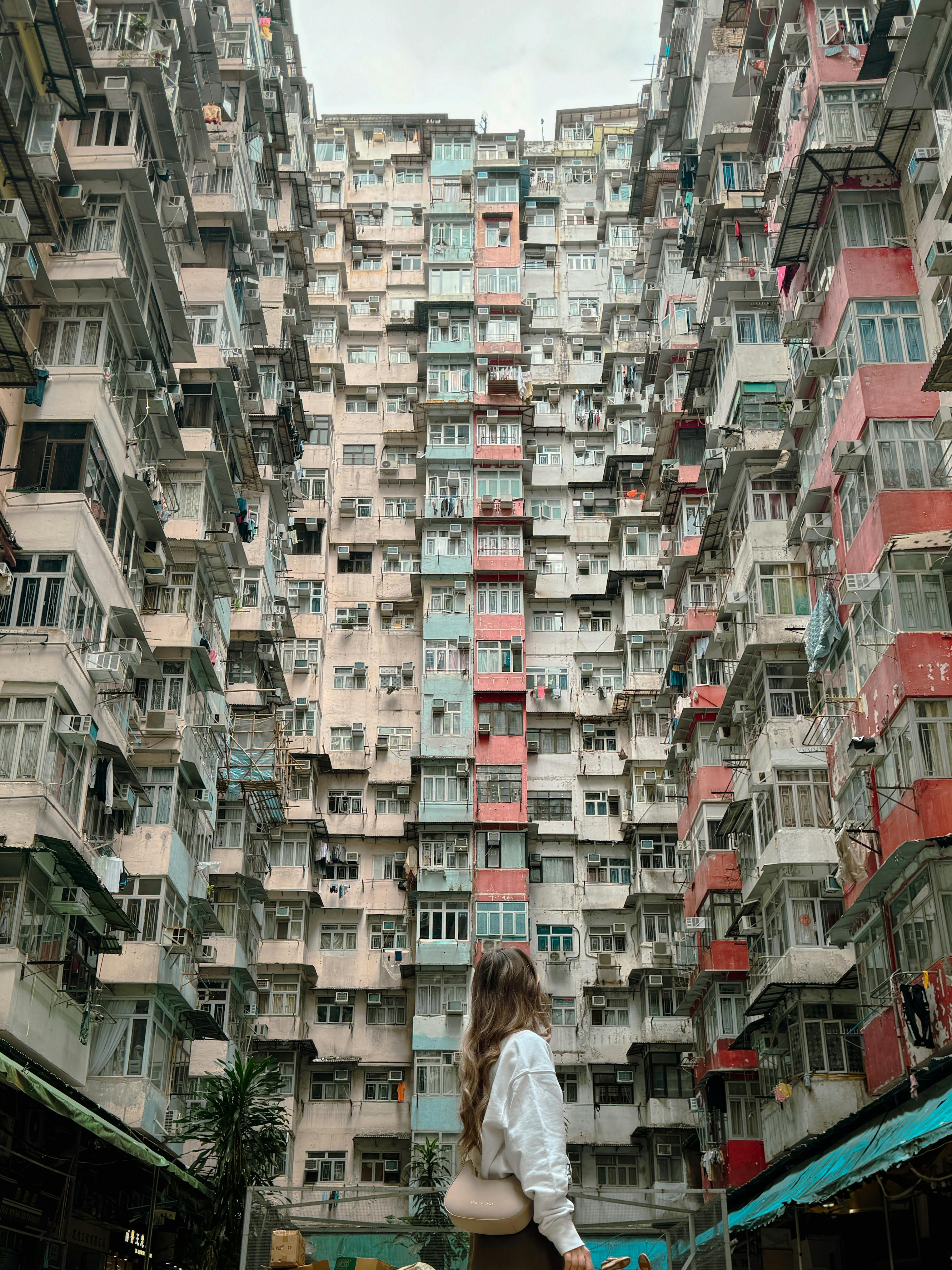 Discover the architectural marvel of Yik Cheong Building in Hong Kong.