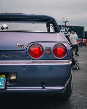 Iconic Blue Nissan GT-R Skyline R34 in Tampa · Free Stock Photo