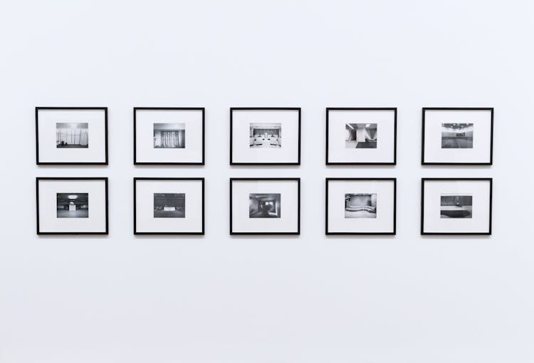 Frames On White Background