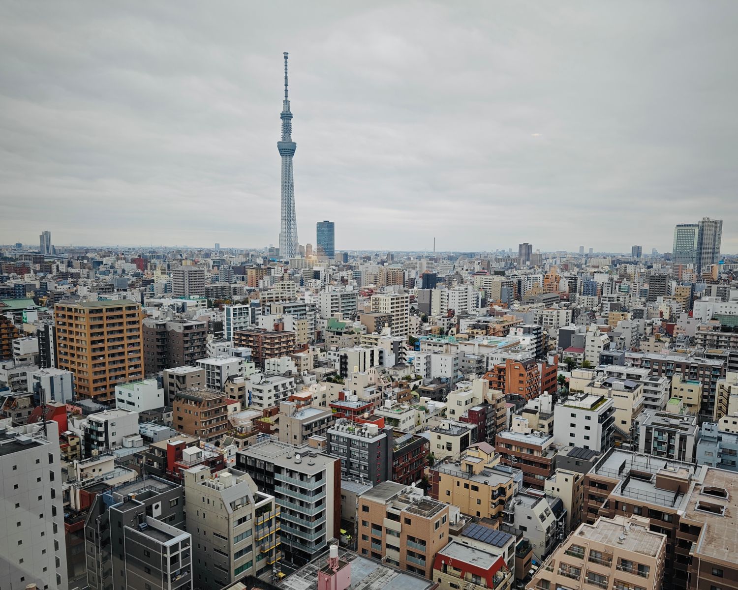 Tokyo Skytree and city