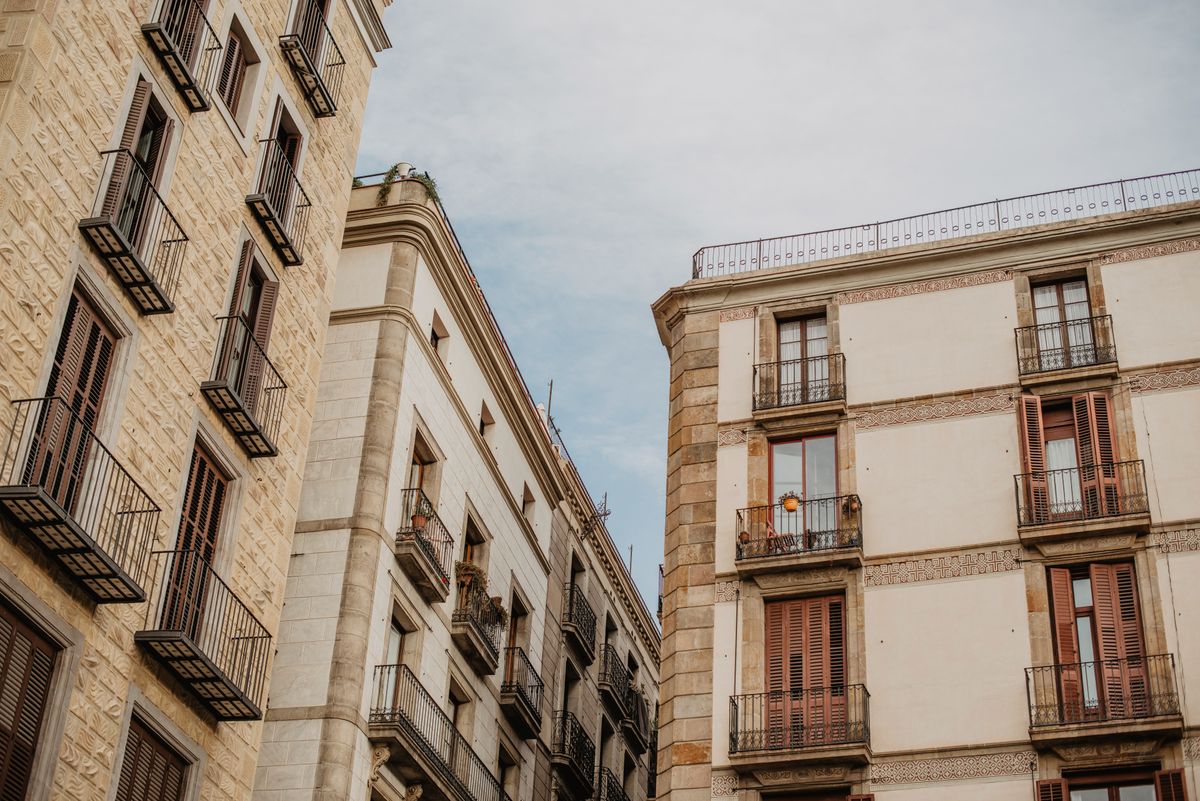 Edificios de viviendas en Barcelona