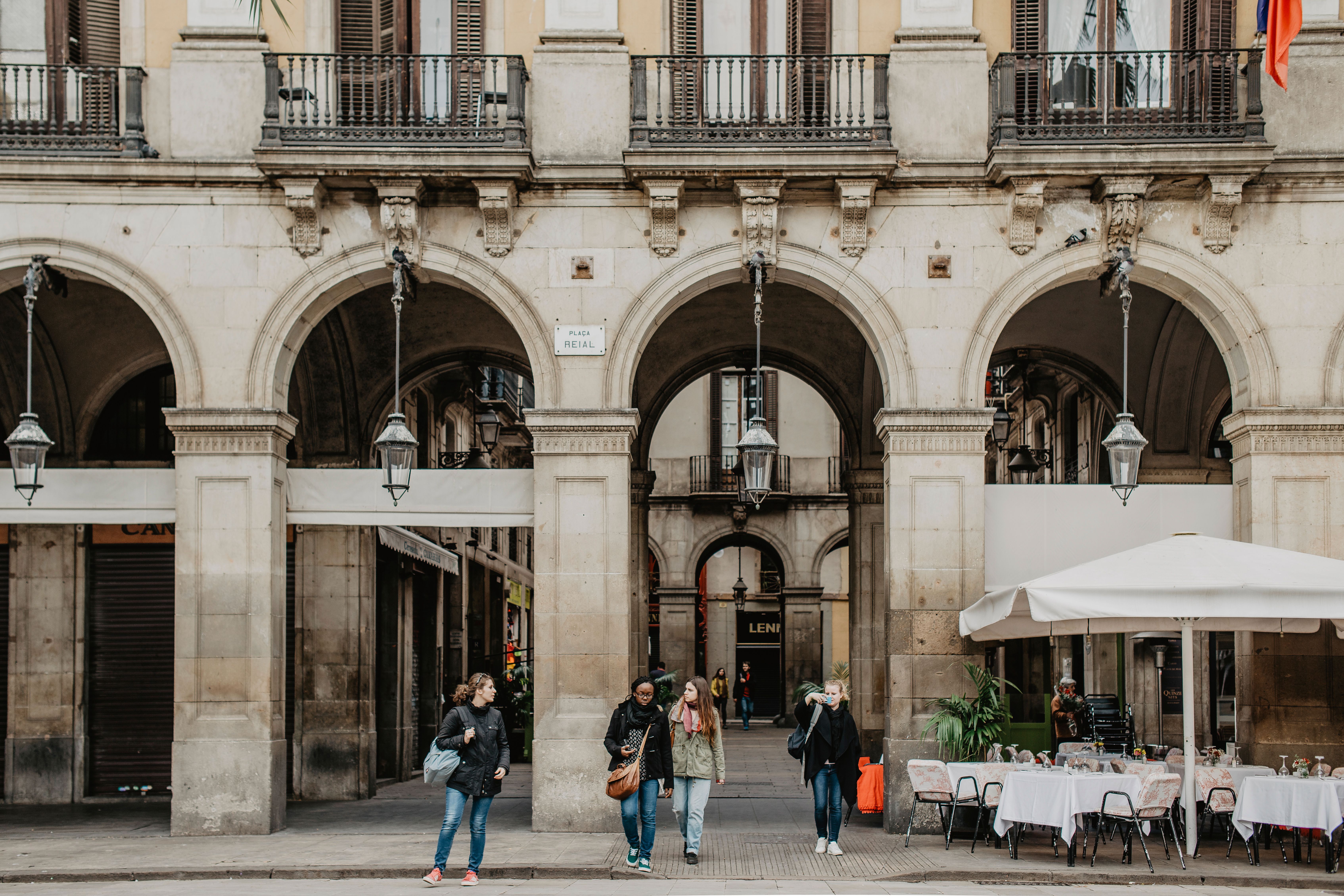 A city street in Spain