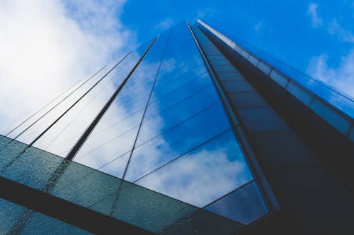 Low Angle View of Suspension Bridge