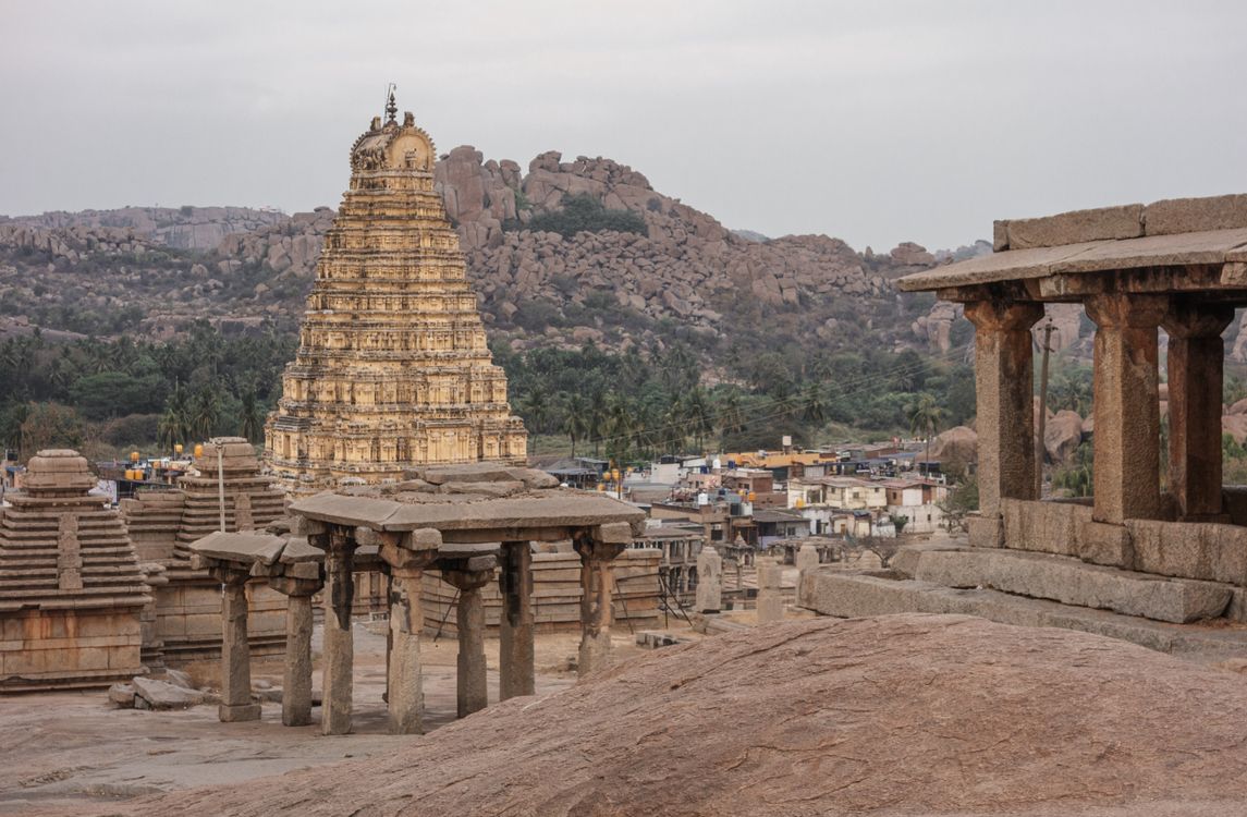 Ancient Ruins and Temple in Hampi, India · Free Stock Photo