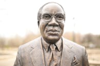 Bronze Statue of Historical Figure in Charlotte