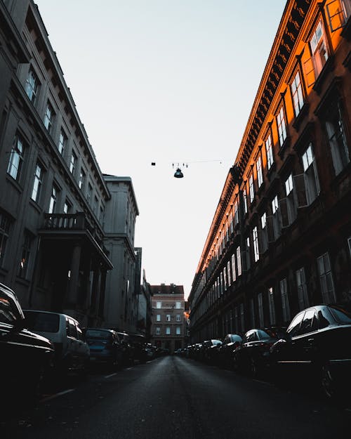 Free stock photo of cars, city, street