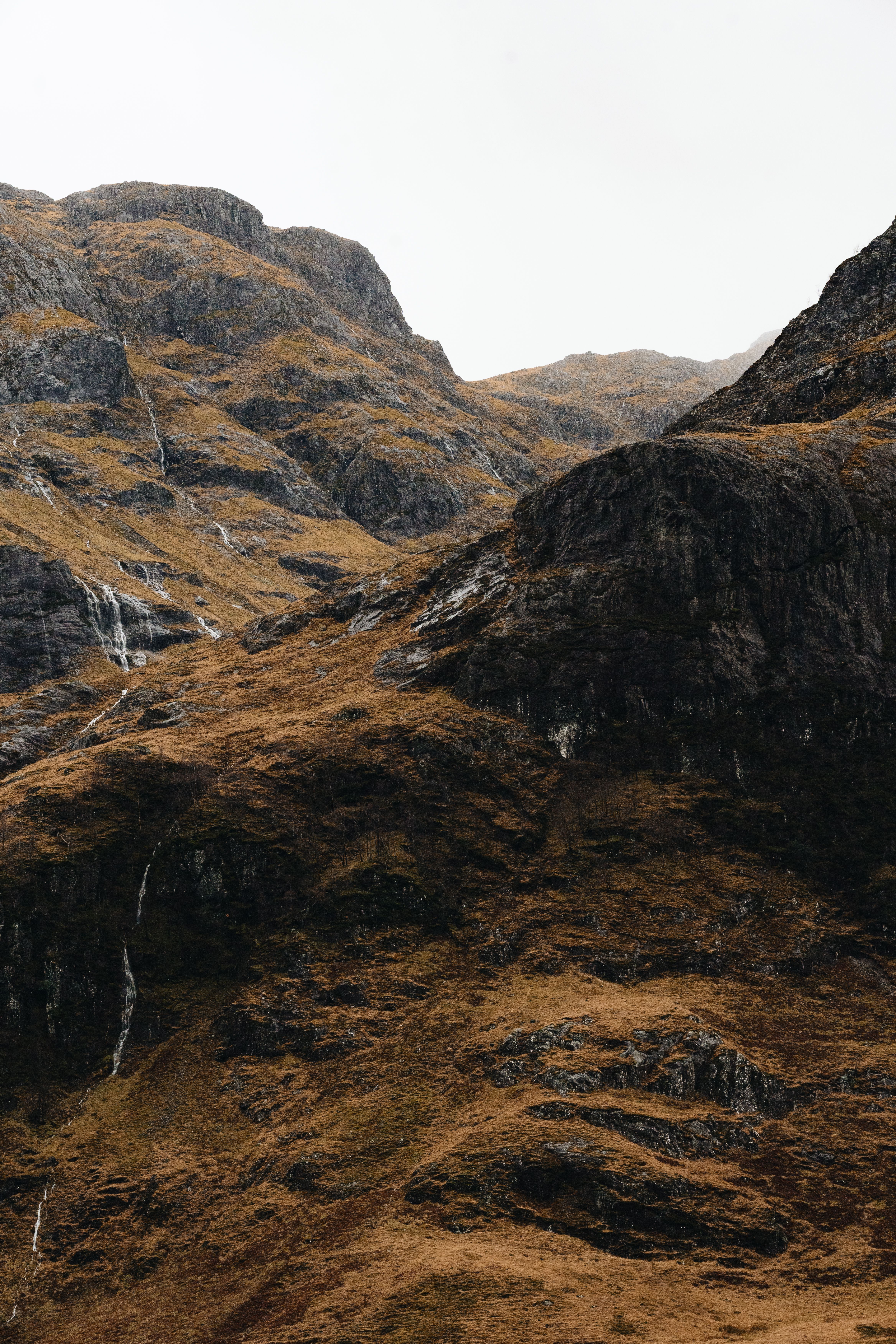 Majestic mountain peaks in Fort William, Scotland showcasing natural beauty.