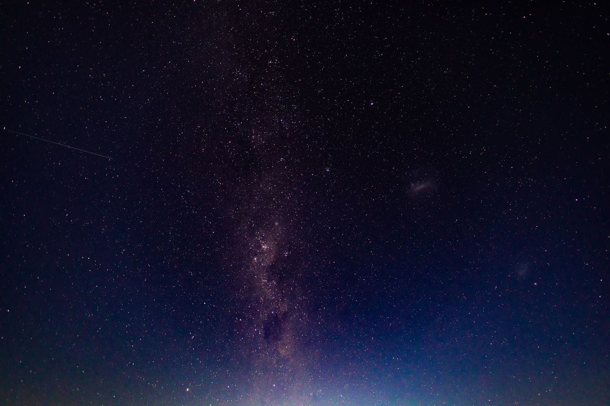 Stunning Night Sky with the Milky Way · Free Stock Photo