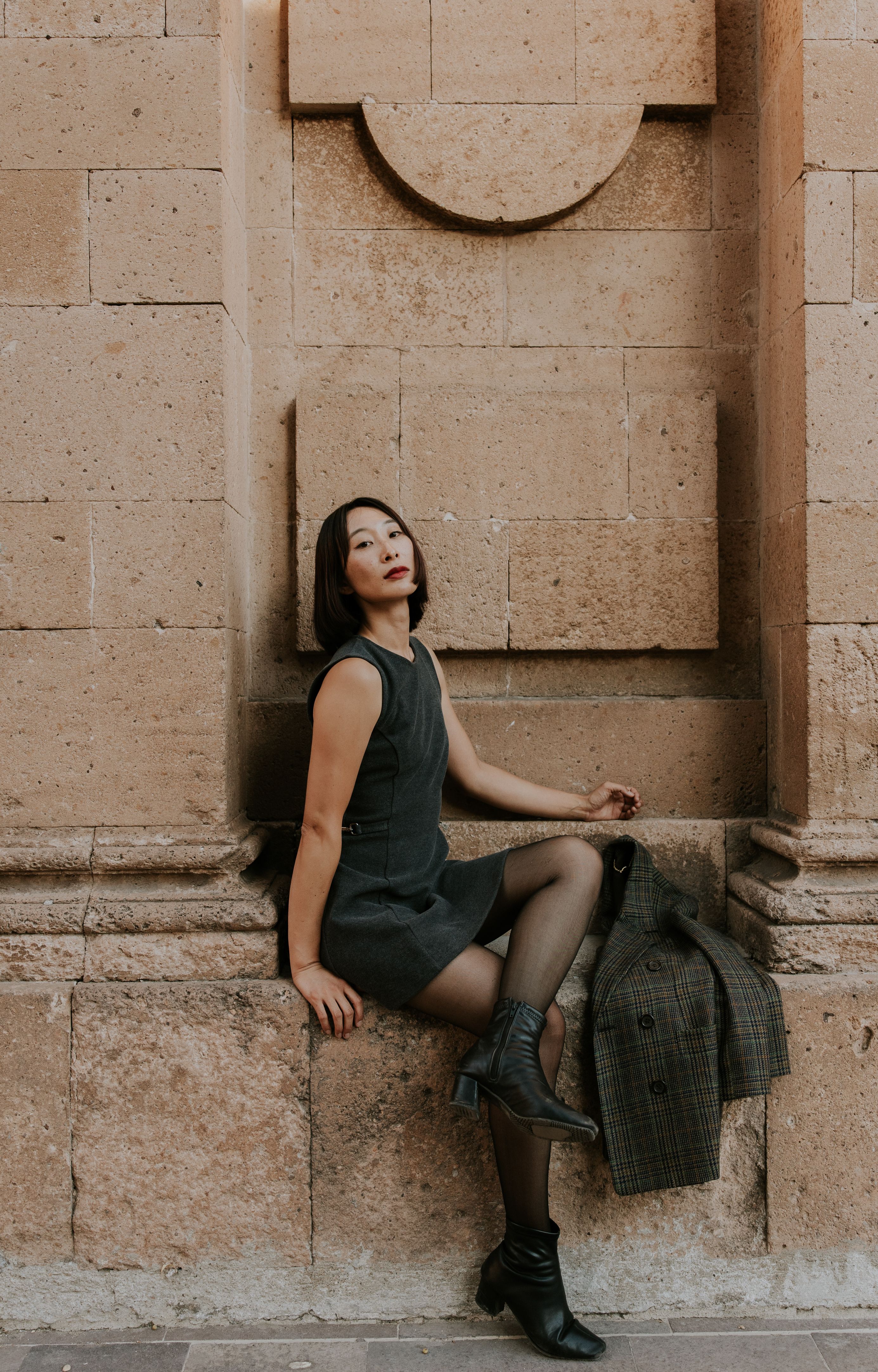 Black Dress Grey Tights Photos, Download The BEST Free Black Dress Grey  Tights Stock Photos & HD Images