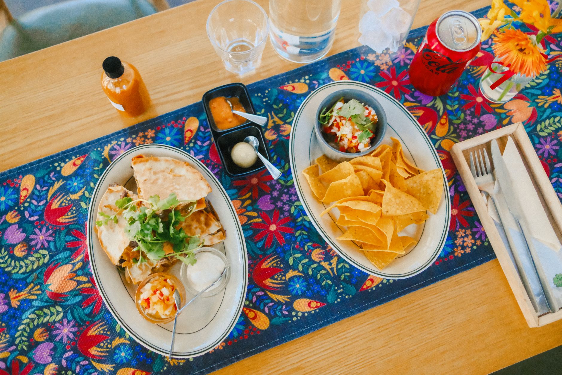 Crispy Lime Shrimp Quesadilla