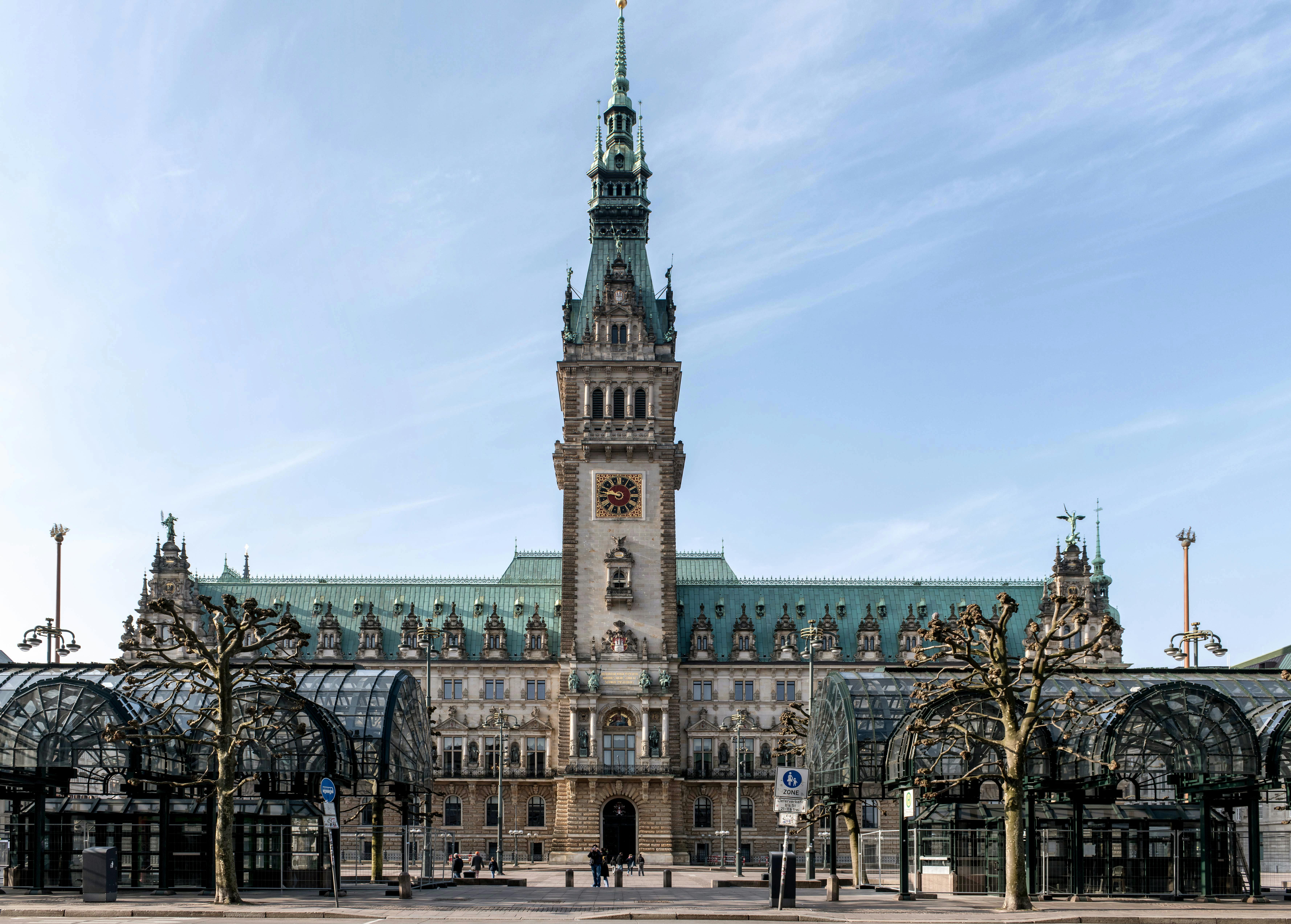Landmarks in Hamburg