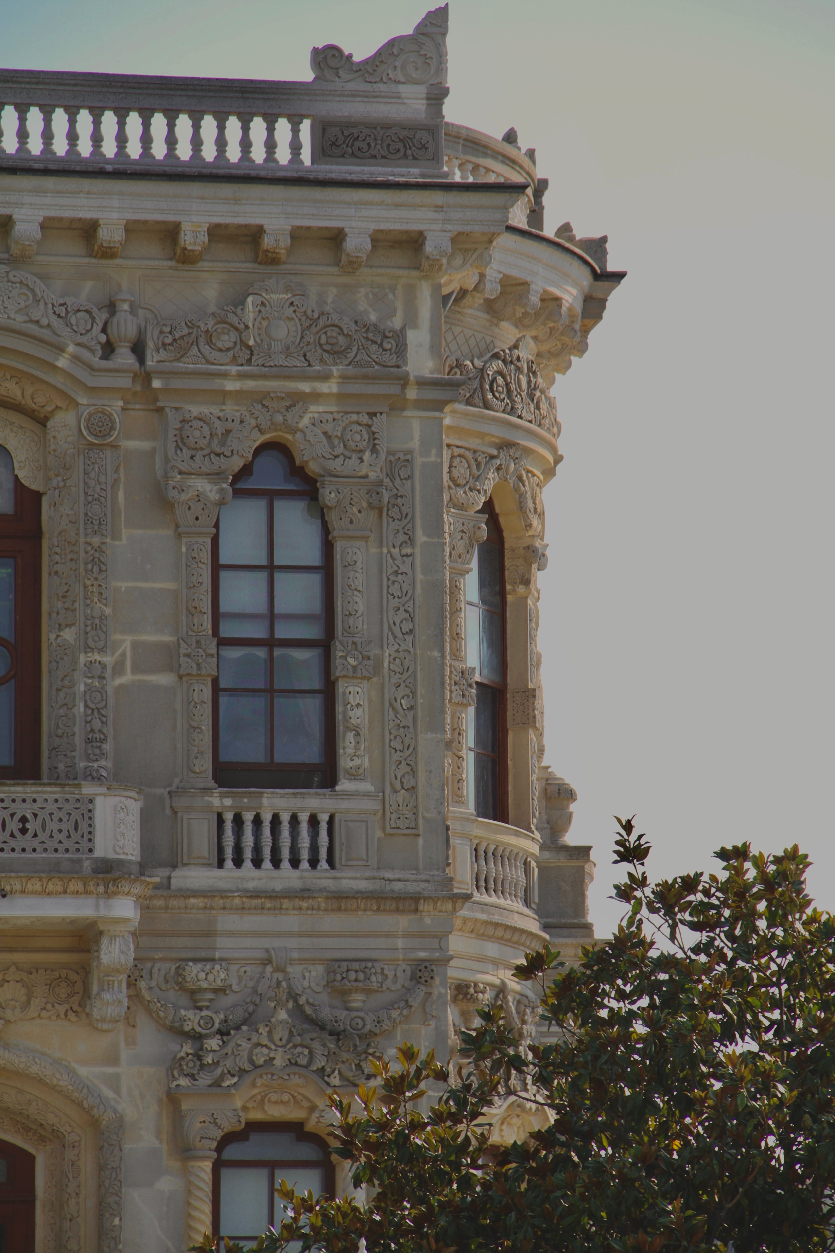 Ornate Historic Building Facade with Intricate Details · Free Stock Photo