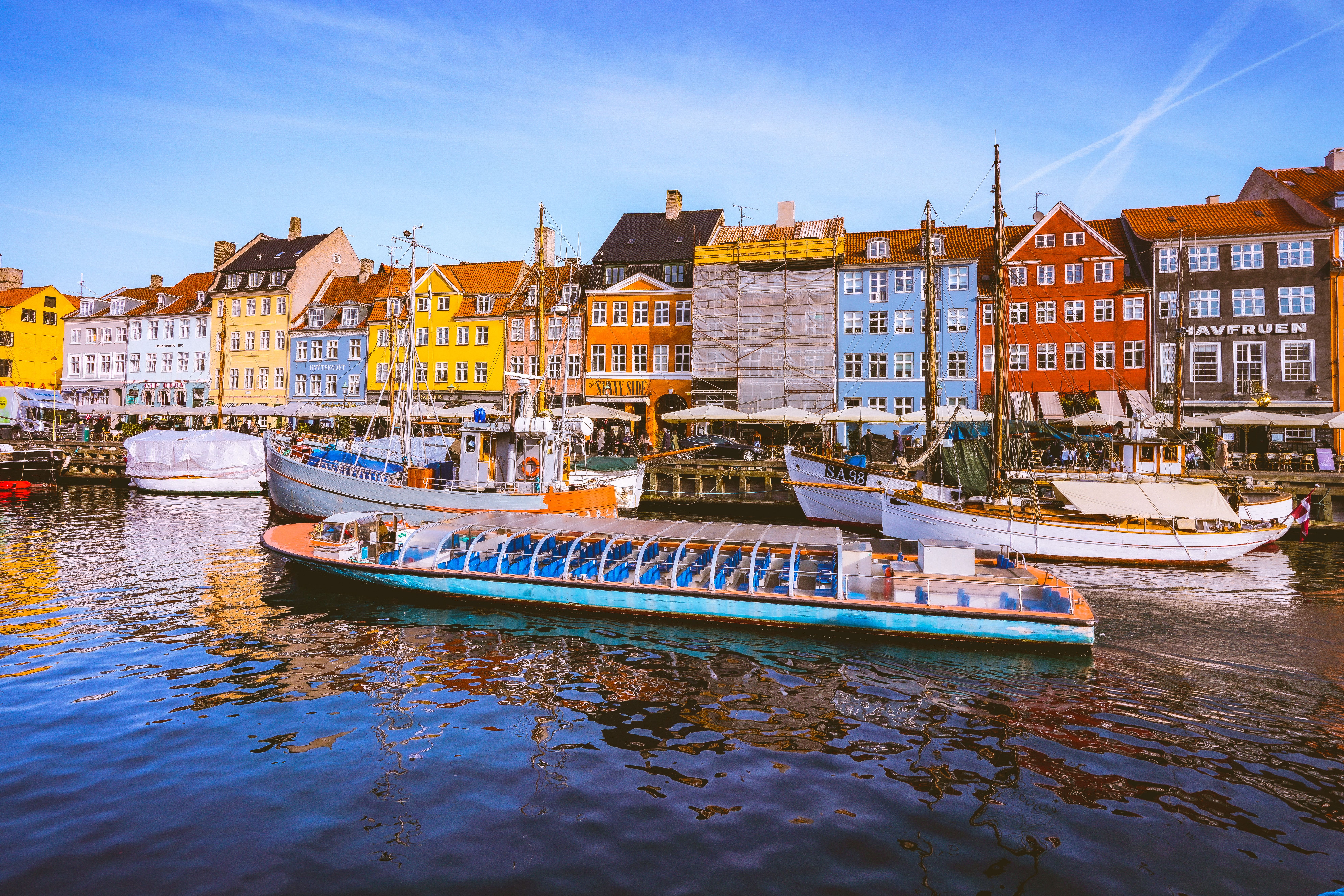 Las casas de colores de Nyhavn