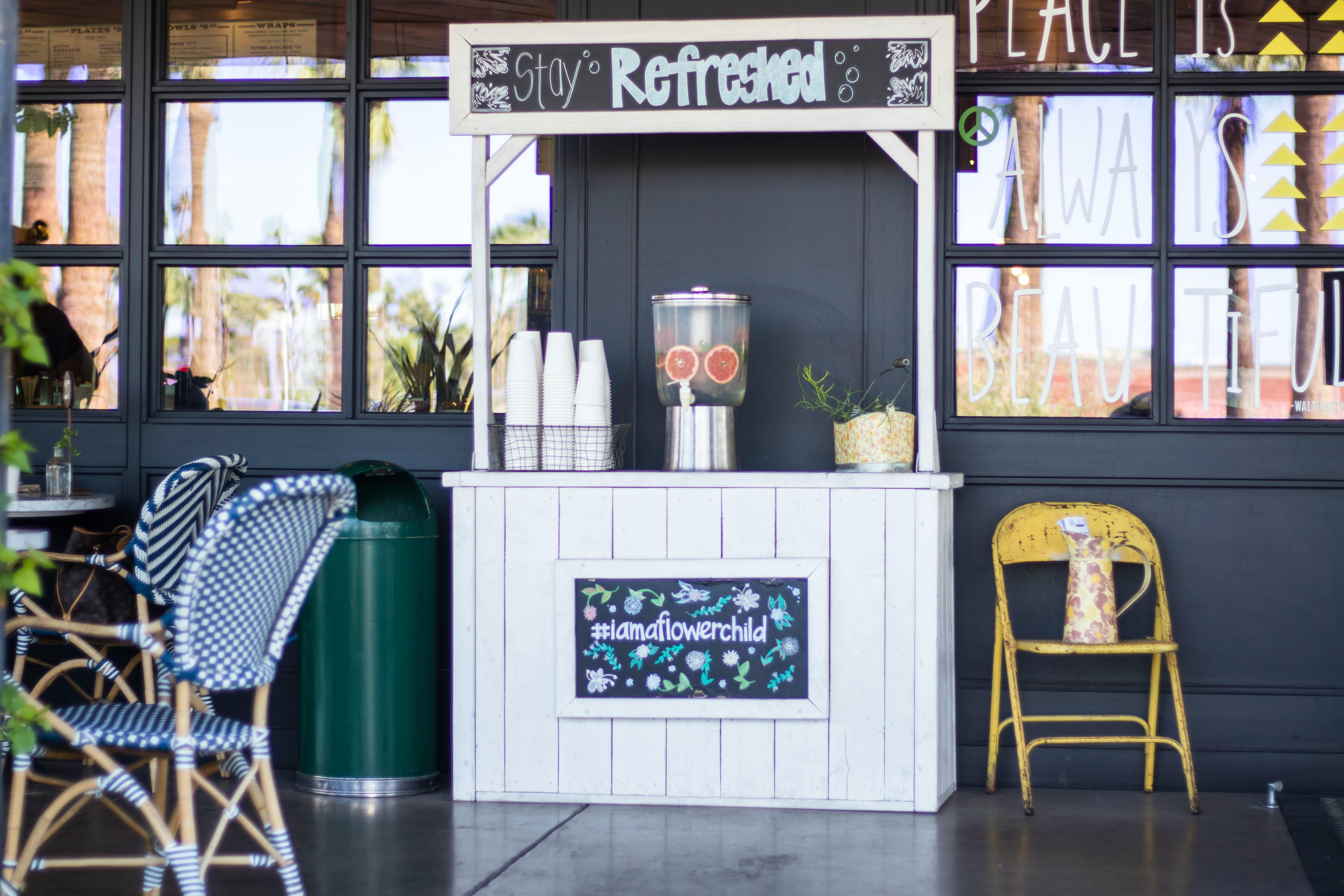 Free stock photo of café, lemonade stand, summer