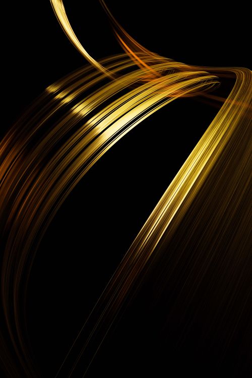 Free Abstract golden shapes  Stock Photo