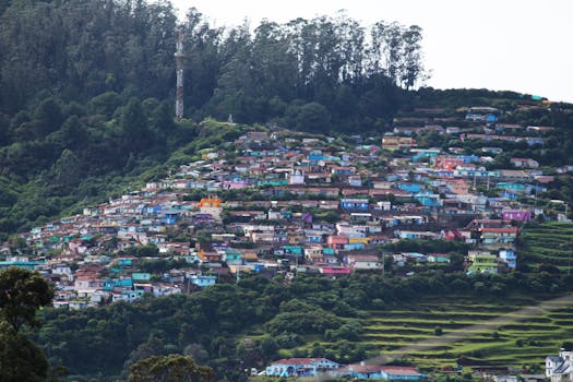 Free stock photo of hill, hill station, layers
