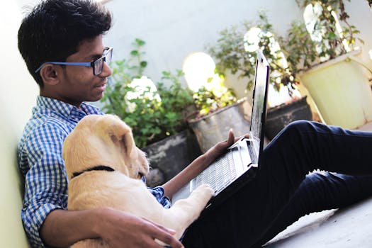 Free stock photo of chill, dog, kid