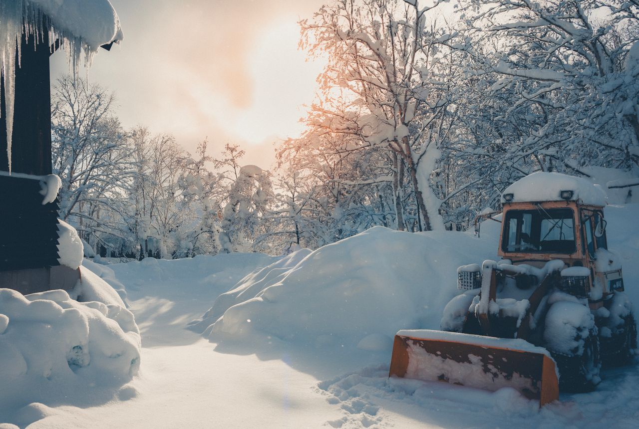 House clearance Llanfechell — removals work in progress
