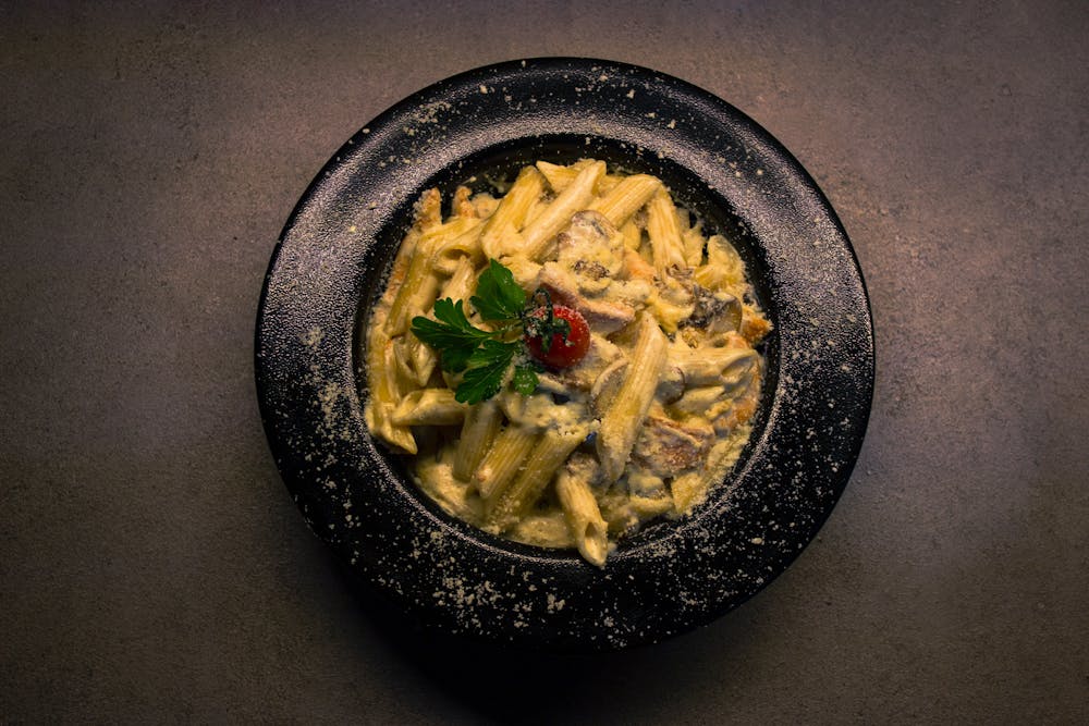 Creamy Mushroom and Lentil Stew