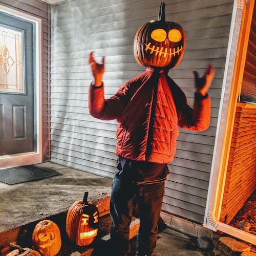 creative Halloween pumpkin