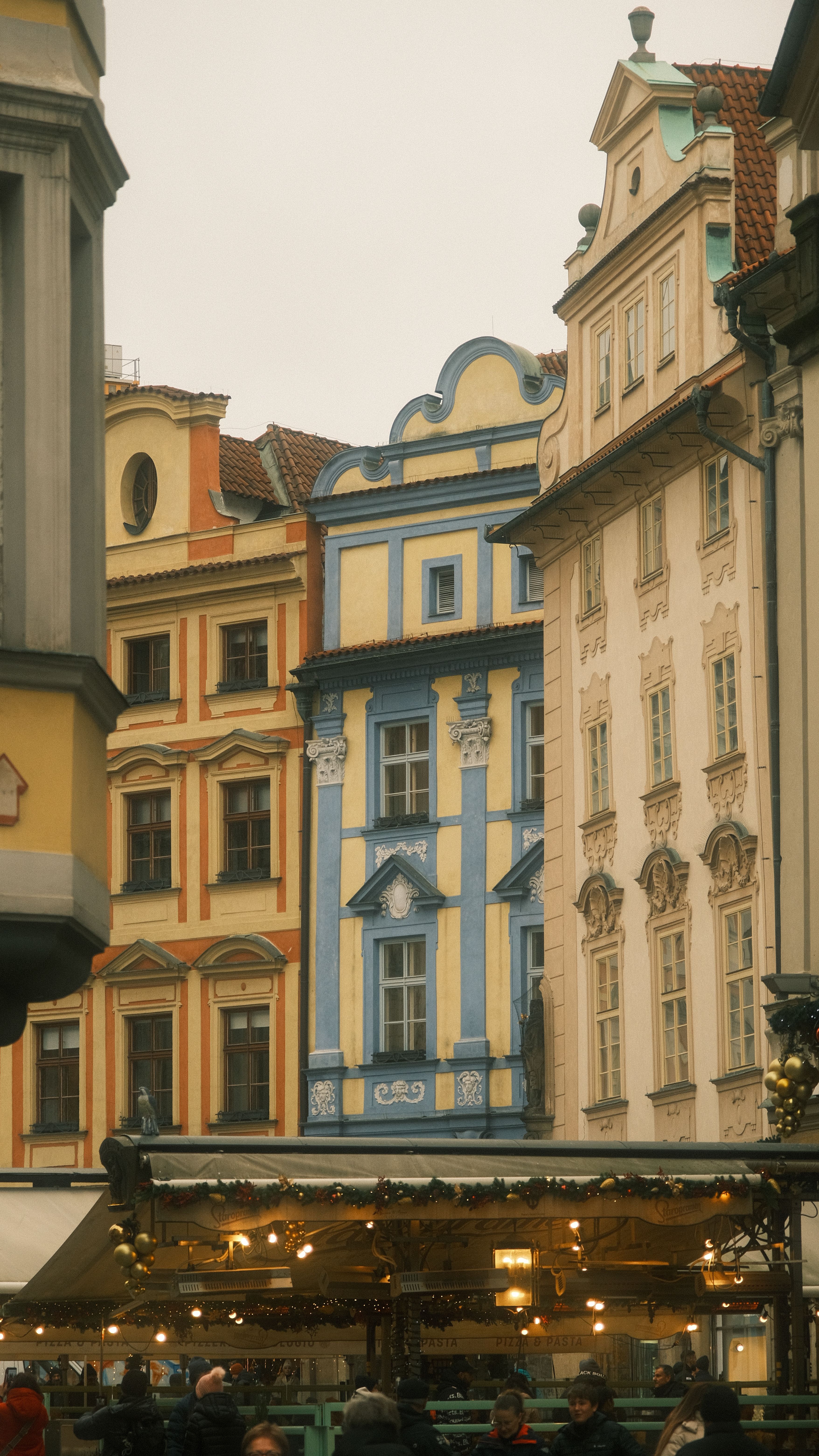 Colorful Historic Buildings in European Square · Free Stock Photo