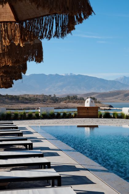 Piscine et détente villa familiale Marrakech