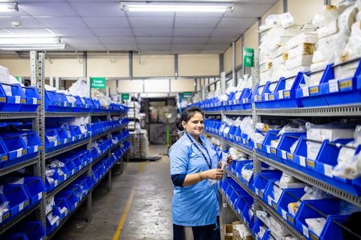 sistem logistik gudang industri