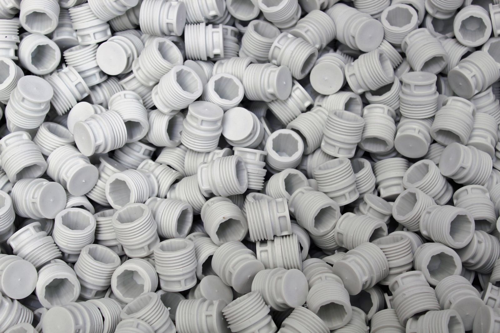 Molded polymer parts