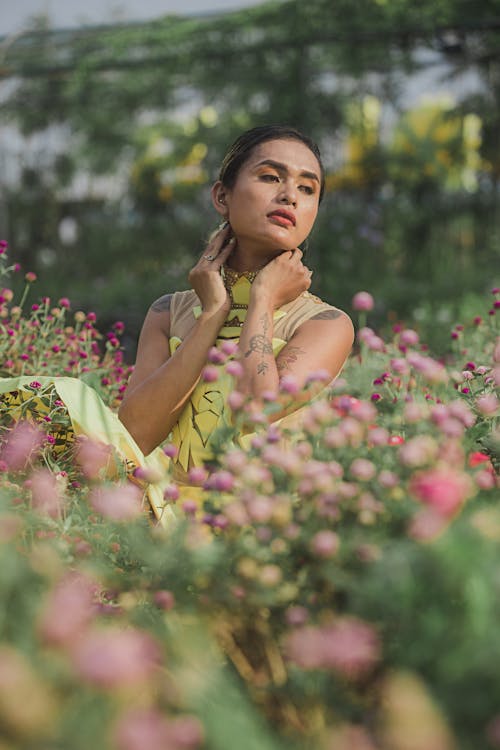 Foto d'estoc gratuïta de beautiful, camp de flors, dia