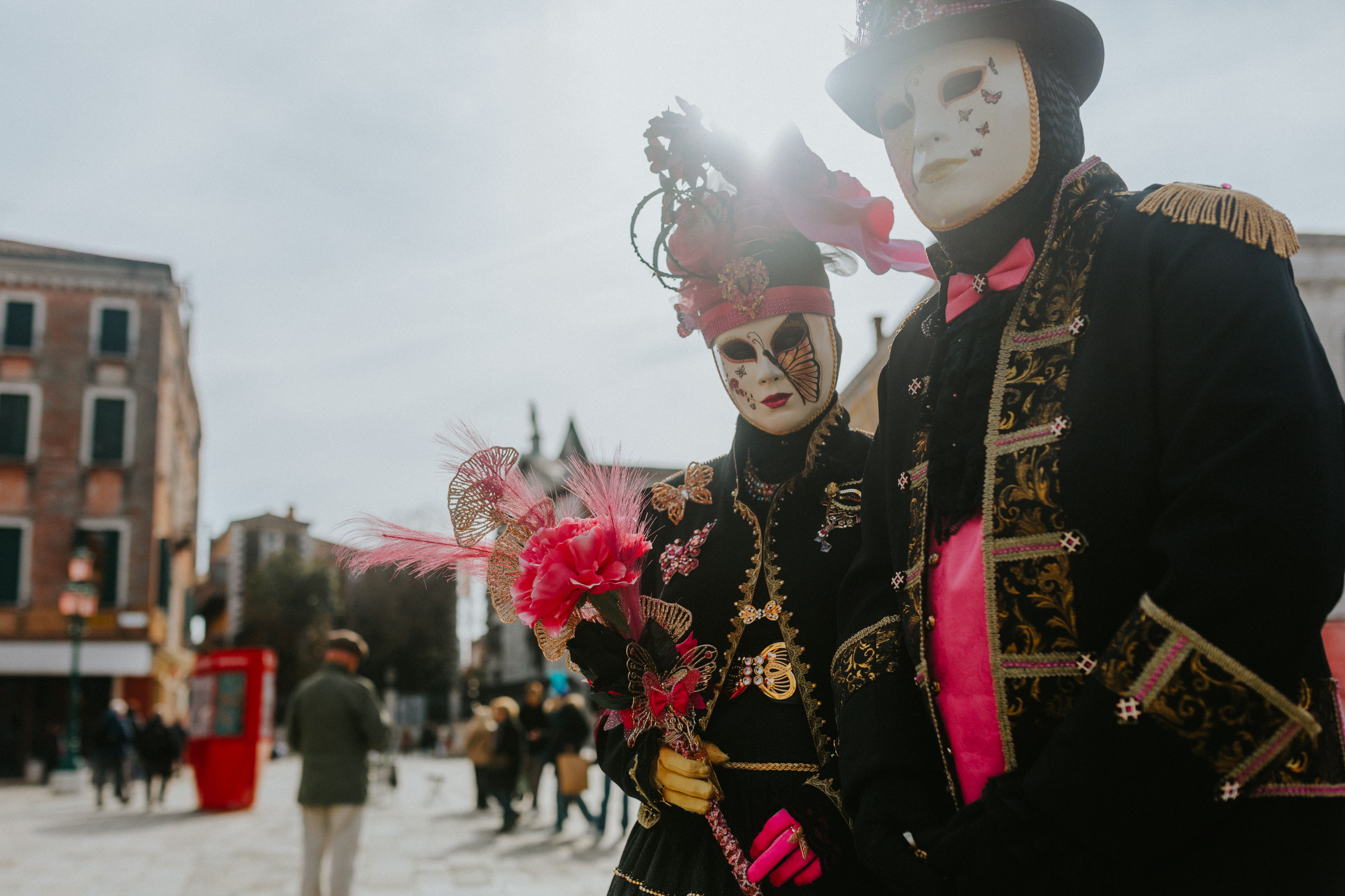 Venice Carnevale runs for two weeks before Lent — 3 million visitors, elaborate masks, official events and costume competitions. When to go, what to expect, and how to prepare.