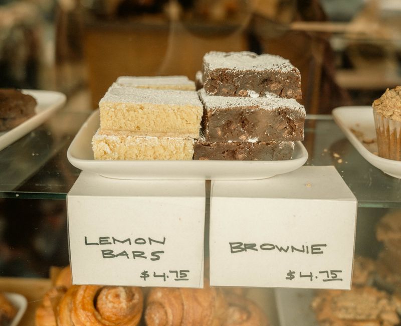 A selection of bakery treats and desserts