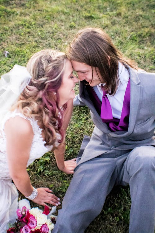 Free stock photo of bride and groom, wedding