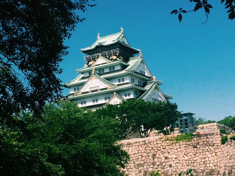 Osaka Castle private morning — Osaka