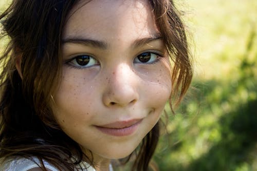 Free stock photo of beautiful, catching, freckles Stock Photo