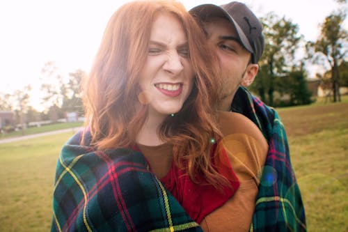 Free stock photo of couple, hug, love