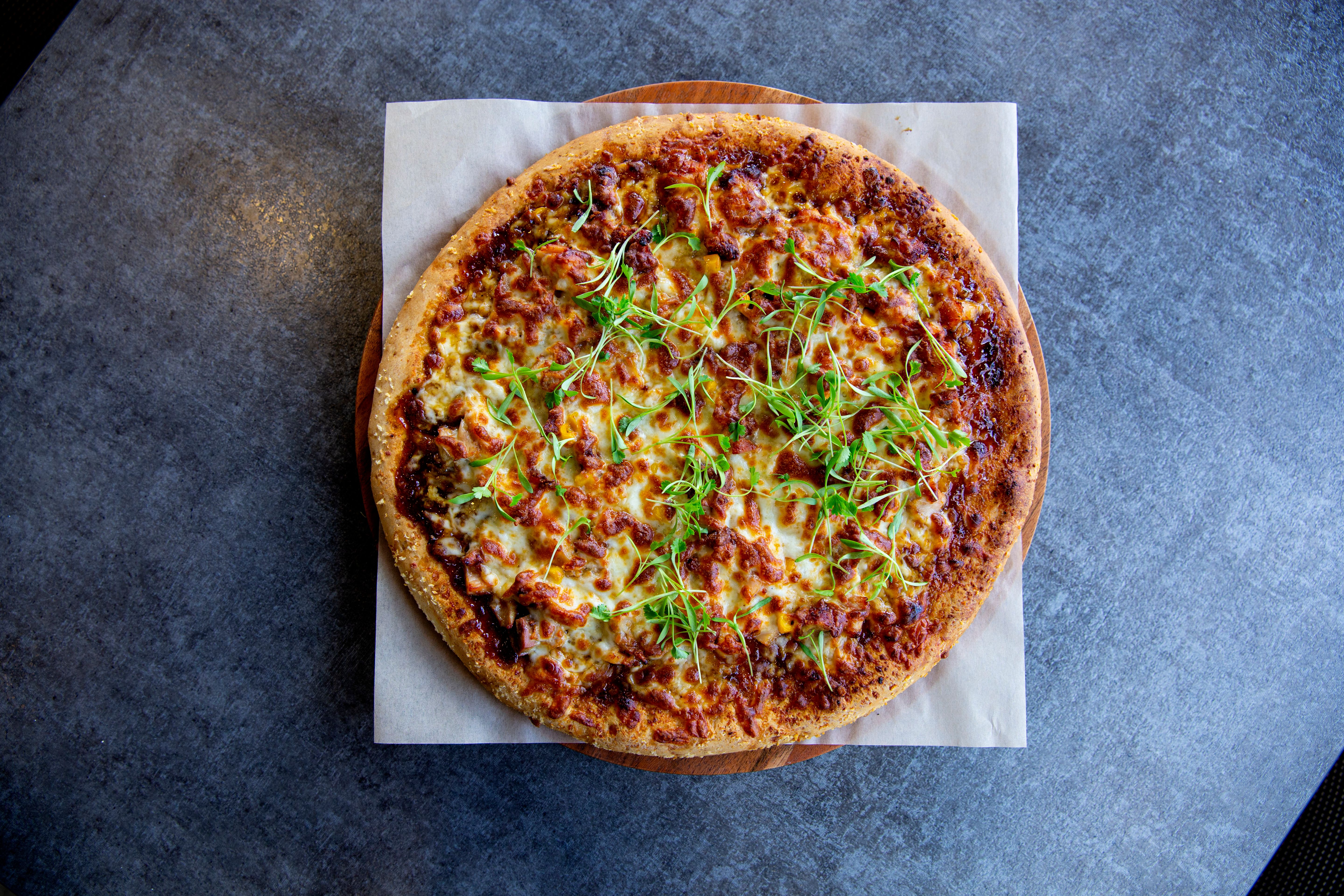 Lunch combo pizza and salad
