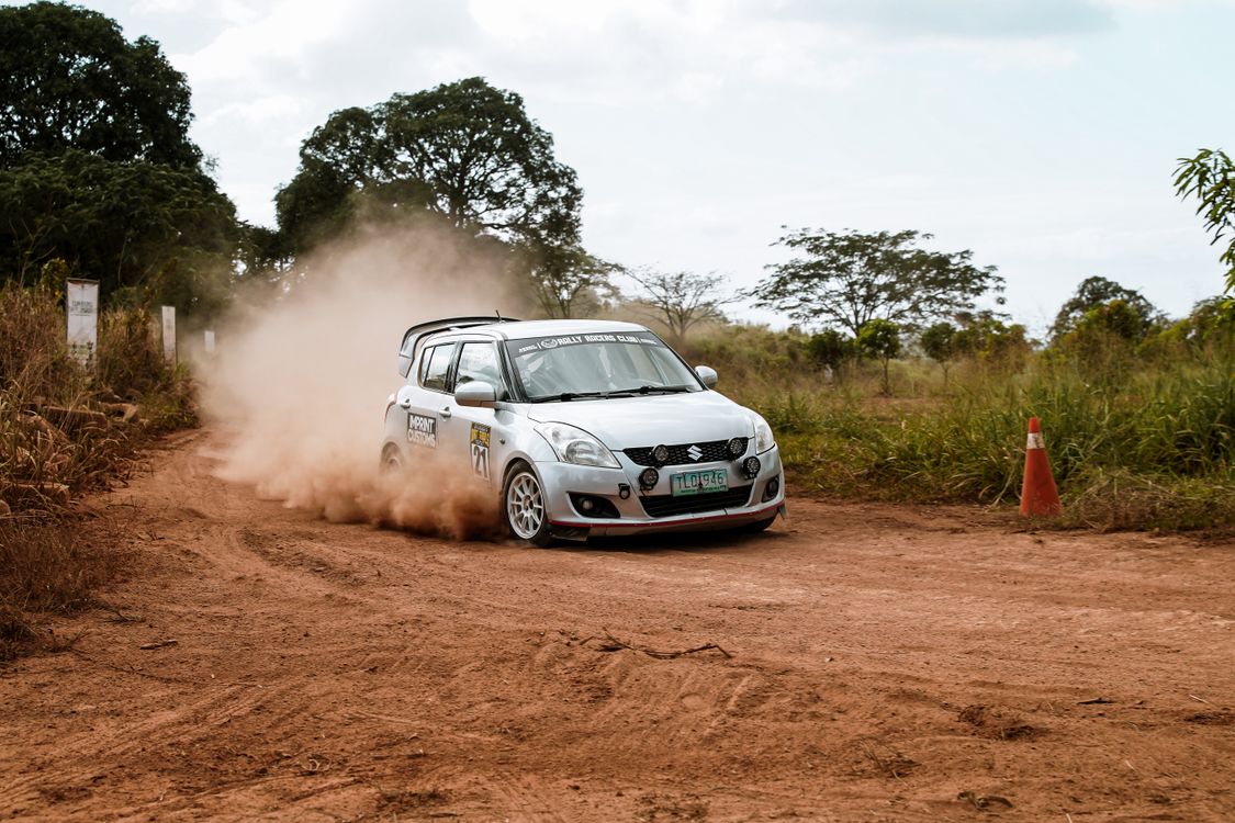 Cars Ralling Dynamic Off-Road Rally Car Racing Action Shot · Free Stock Photo