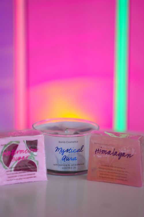 Free stock photo of artisanal products, candle, cosmetics Stock Photo
