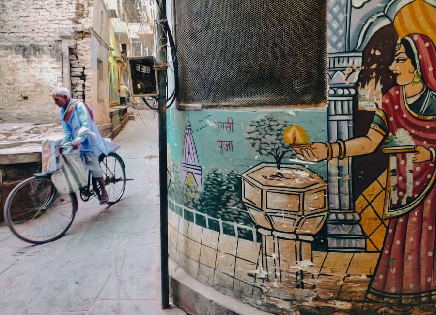 Varanasi, India — a travel moment · stay connected with a Varanasi eSIM from My Holiday SIM