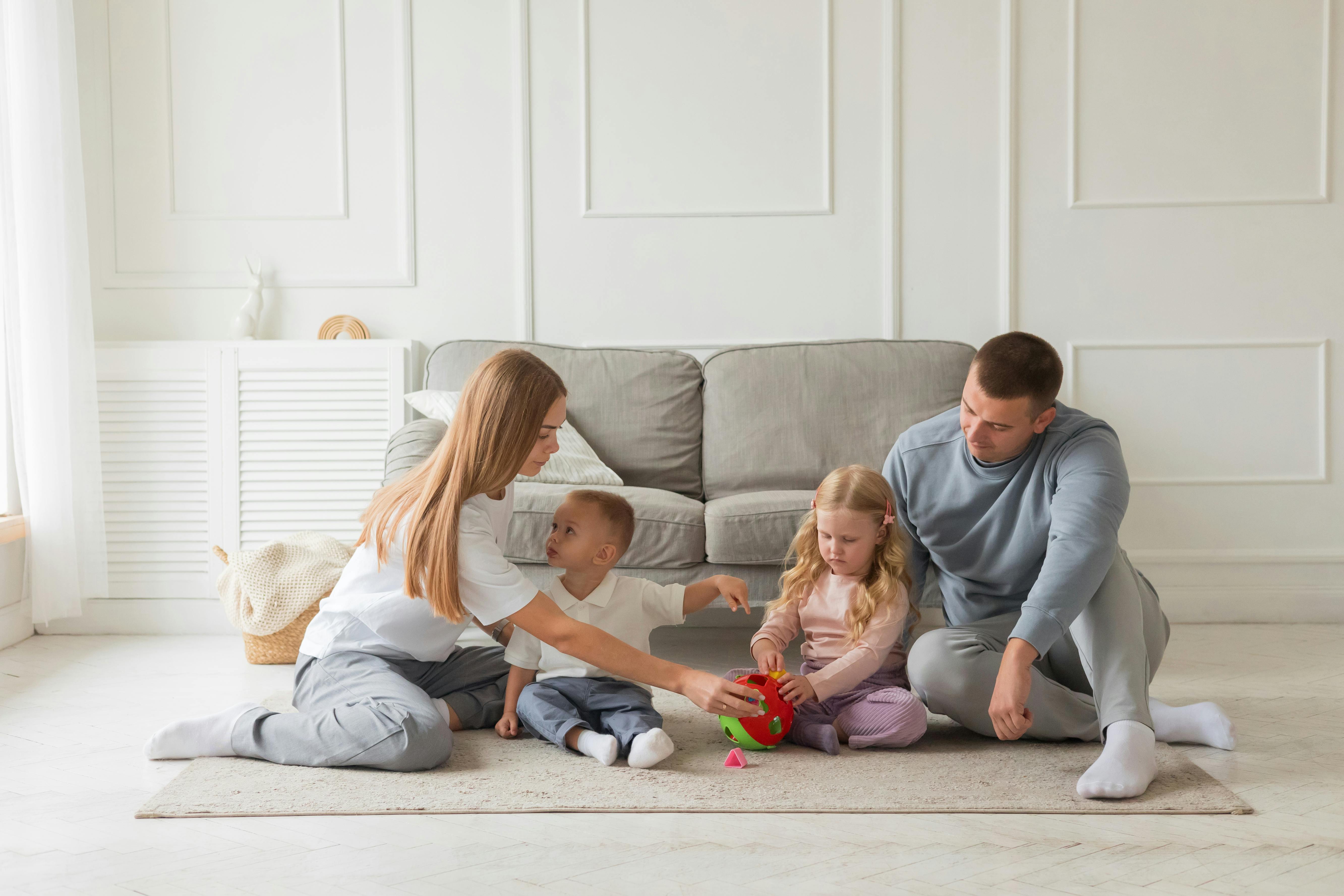mothers and babies in circle time activity - mommy and me therapy