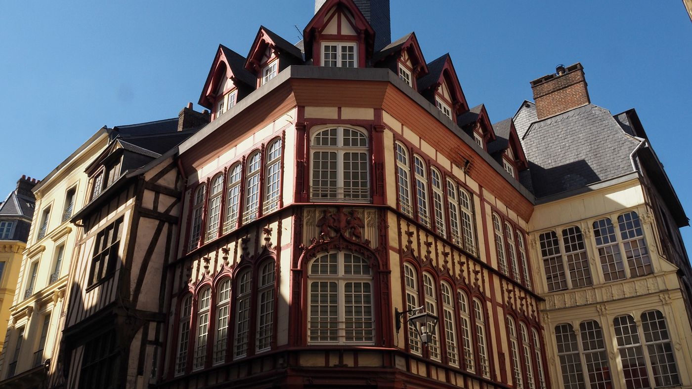The old town of Rouen