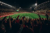 Exciting Soccer Match in Abu Dhabi Stadium