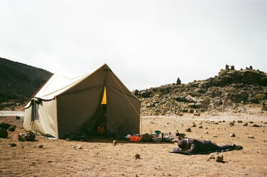 Uhuru Peak summit at dawn — Kilimanjaro