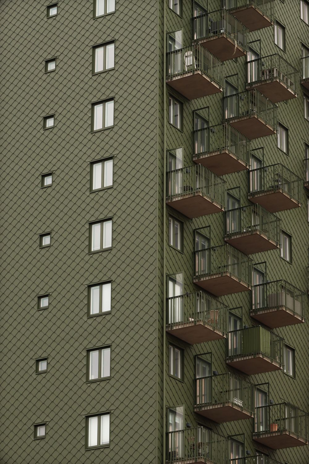 A closer look at Green Apartment Building Community