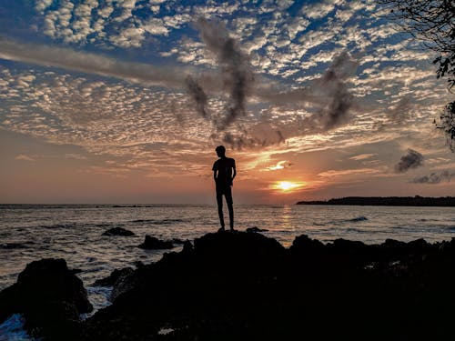 Foto stok gratis bersuasana petang, foto udara, kebahagiaan