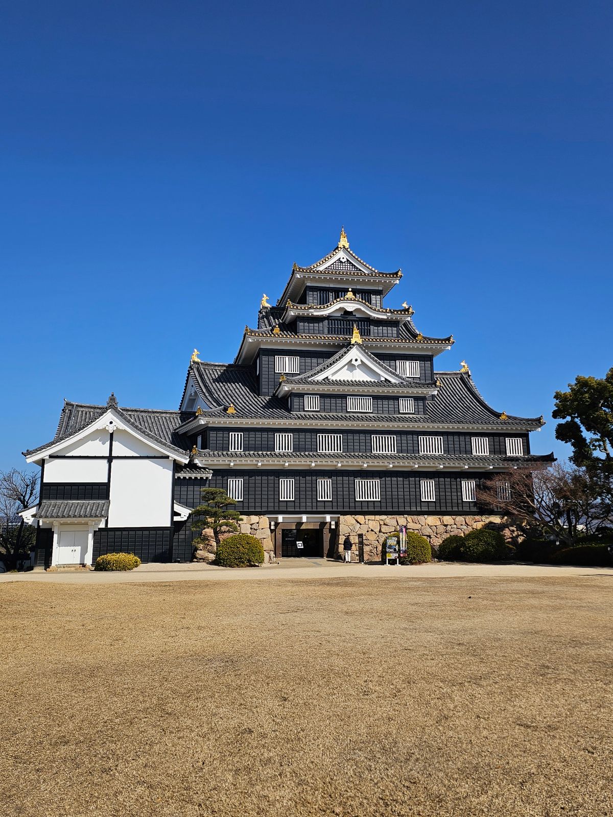 Okayama Castle in Okayama City