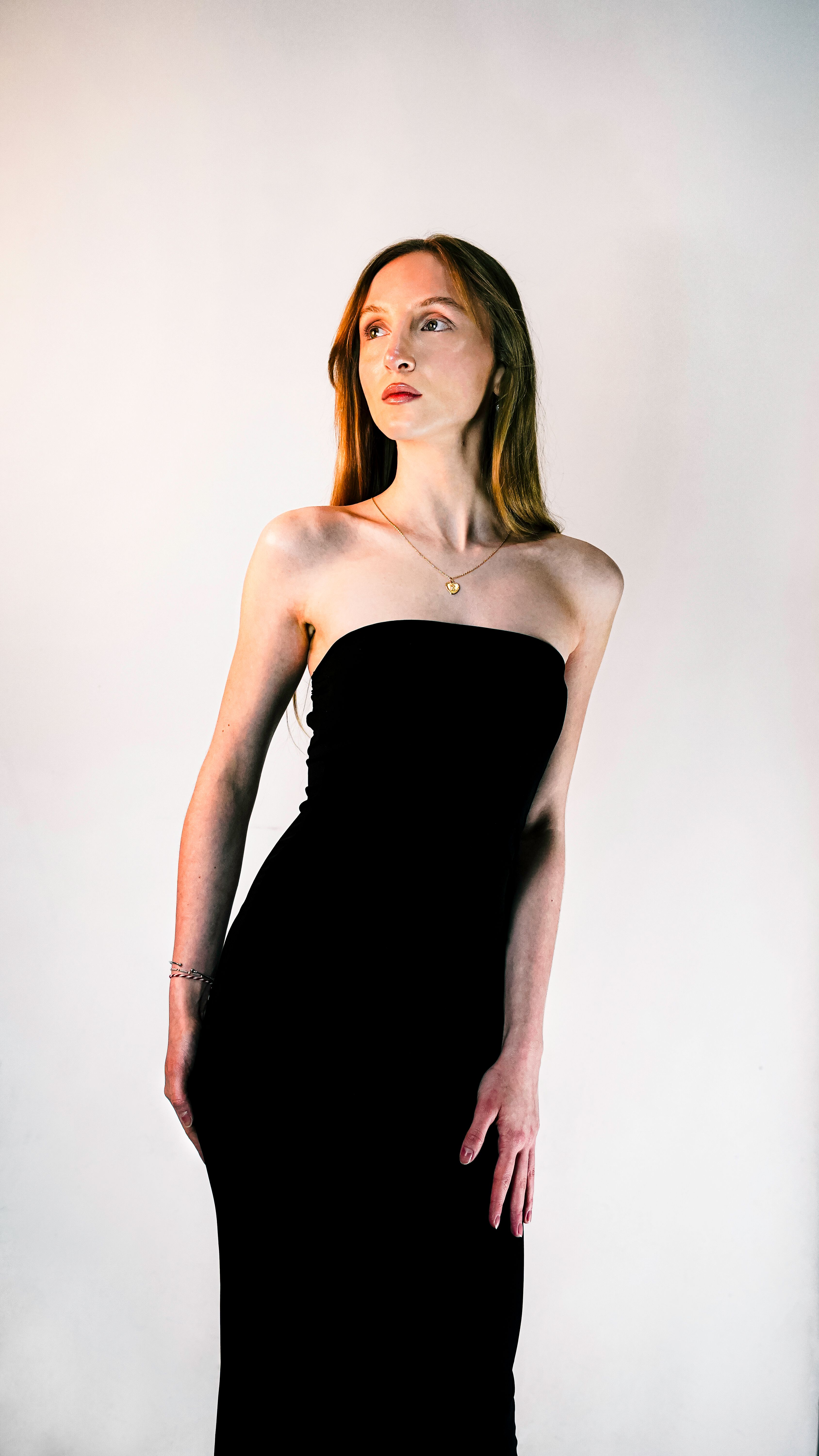 victoria beckham black dress Twist Shoulder In – Size:16x20 Unframed Poster Print life-event-cozy-indoor-date-night-collection ASOS Women's White and