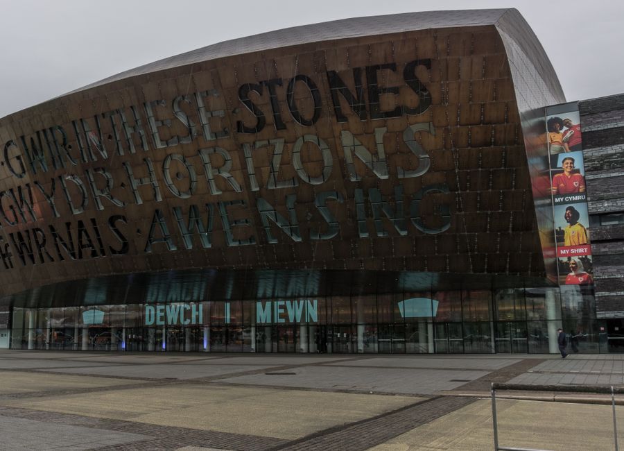 Cardiff, United Kingdom — a travel moment · stay connected with a Cardiff eSIM from My Holiday SIM