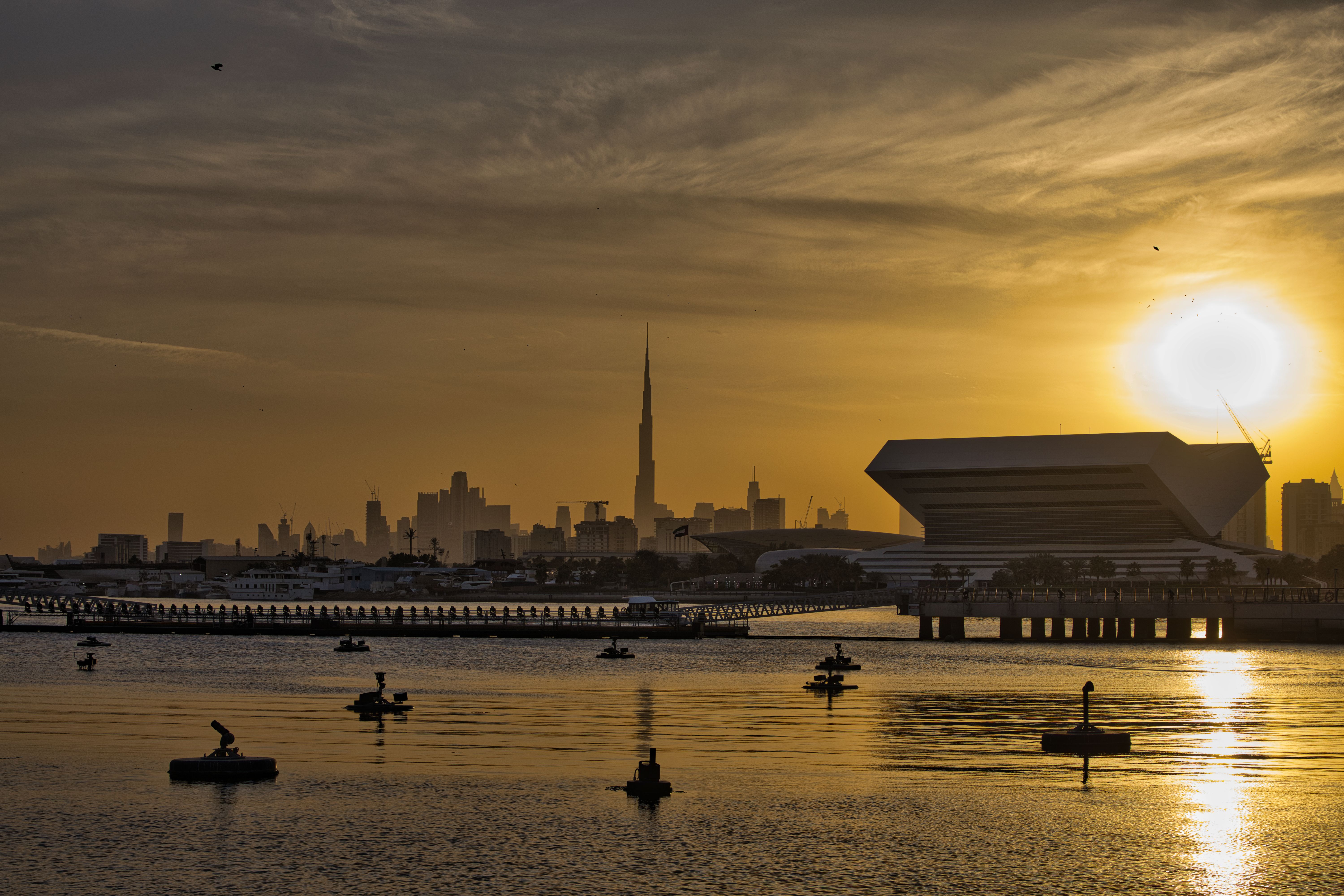 Dubai Water Canal Boardwalk